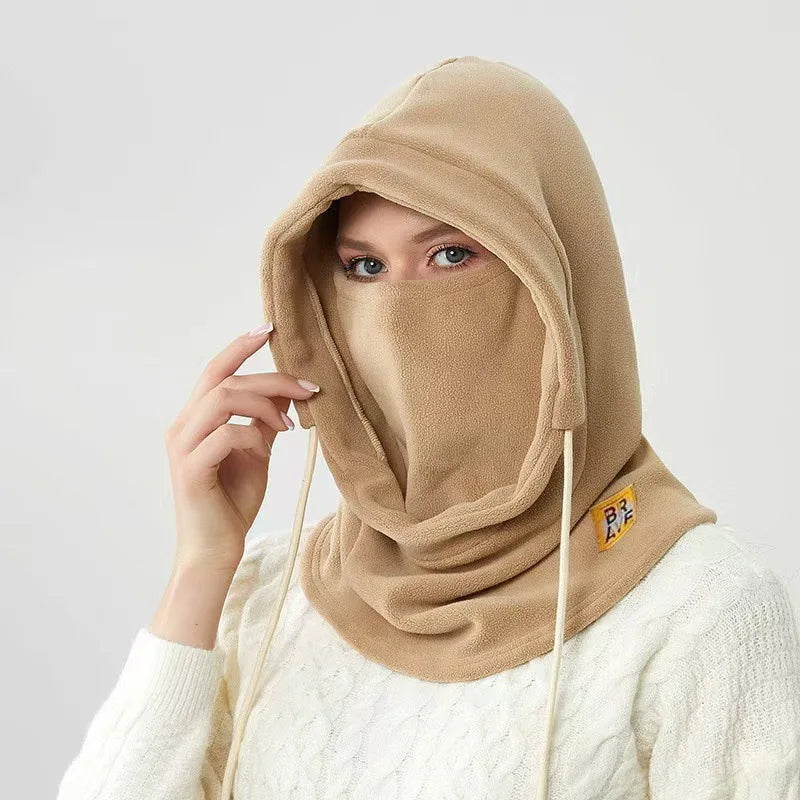 Winter Windproof 3-In-1 Balaclava Hat With Mask And Neck Warmer