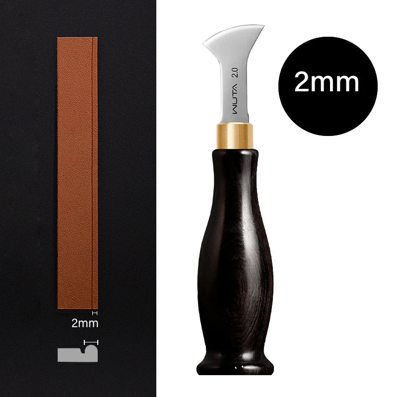 WUTA Professional Leather Edge Creaser Stainless Craft Tool