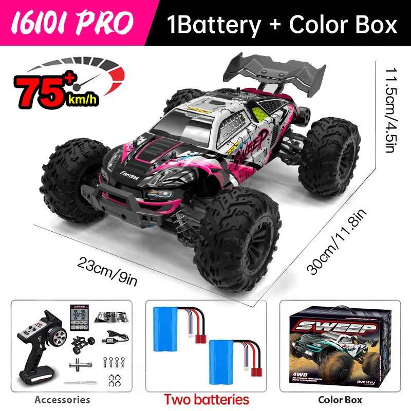 WLtoys 16101 Pro 4WD RC Car With LED Lights