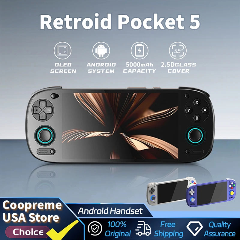 Retroid Pocket Handheld Console With AMOLED Screen Android 13