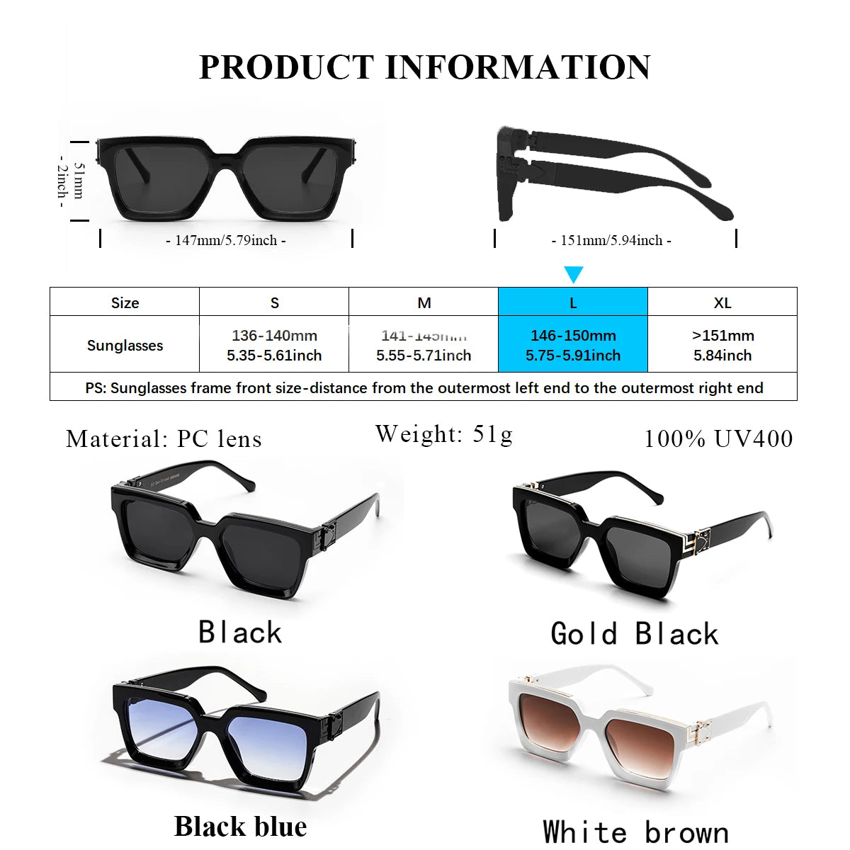 Ruiao Millionaire Shades Luxury Sunglasses For Men Women Designer