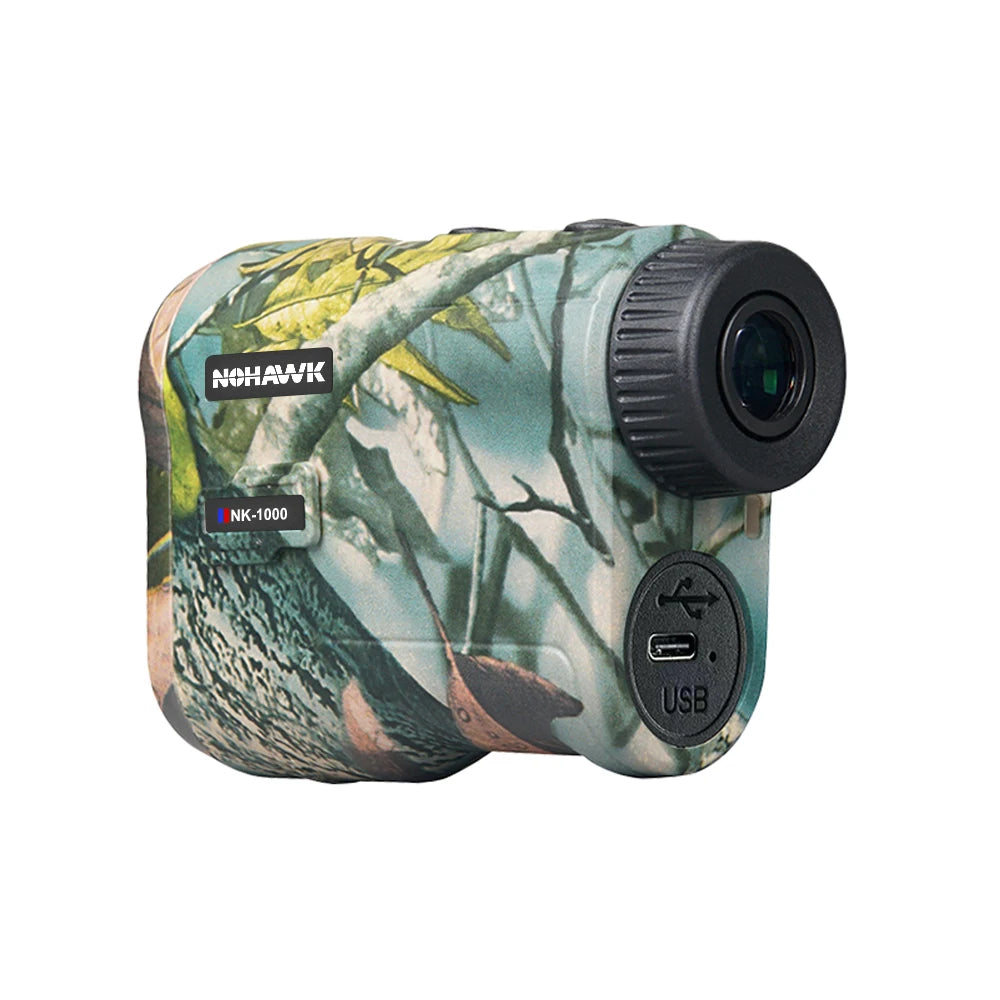 Nohawk Hunting Rangefinder 1000M 6x Magnification For Outdoor Use