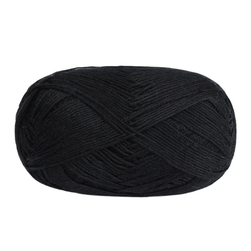 Cotton Bamboo Blend Yarn Hand Knitting Crochet DIY Sweater Dolls