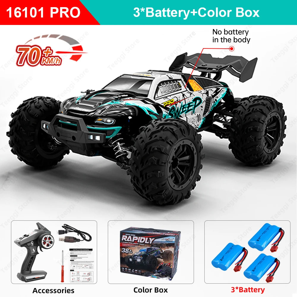 Teeggi 16103 4WD High Speed Off-Road Remote Control Truck