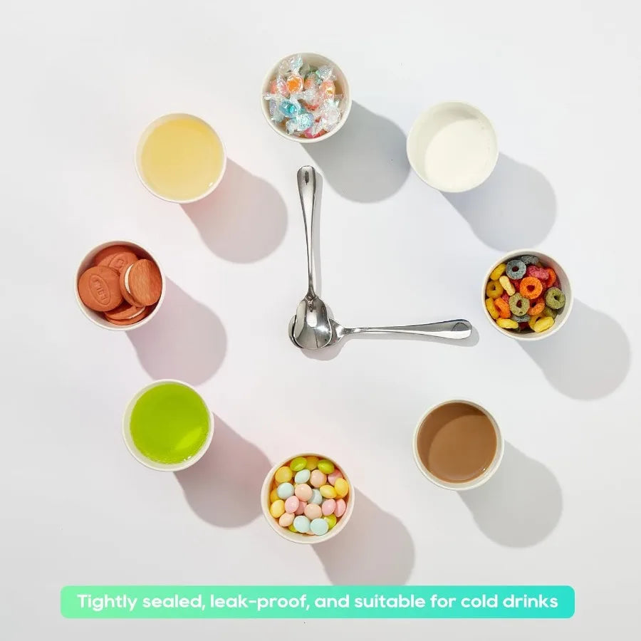 600 Pack Paper Cups 3oz Disposable Bathroom Cups for Mouthwash Cold Drinking Cups Ideal for Parties Picnics BBQs Travel and Eve