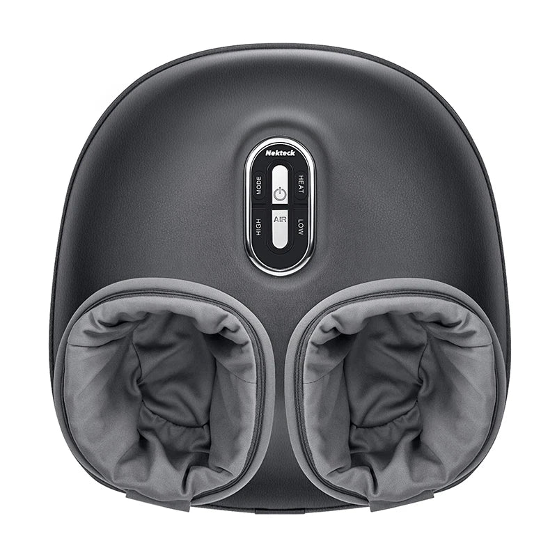 Nekteck Foot Massager - Heating Therapy With Air Compression Shiatsu Kneading For Deep Muscle Relaxation
