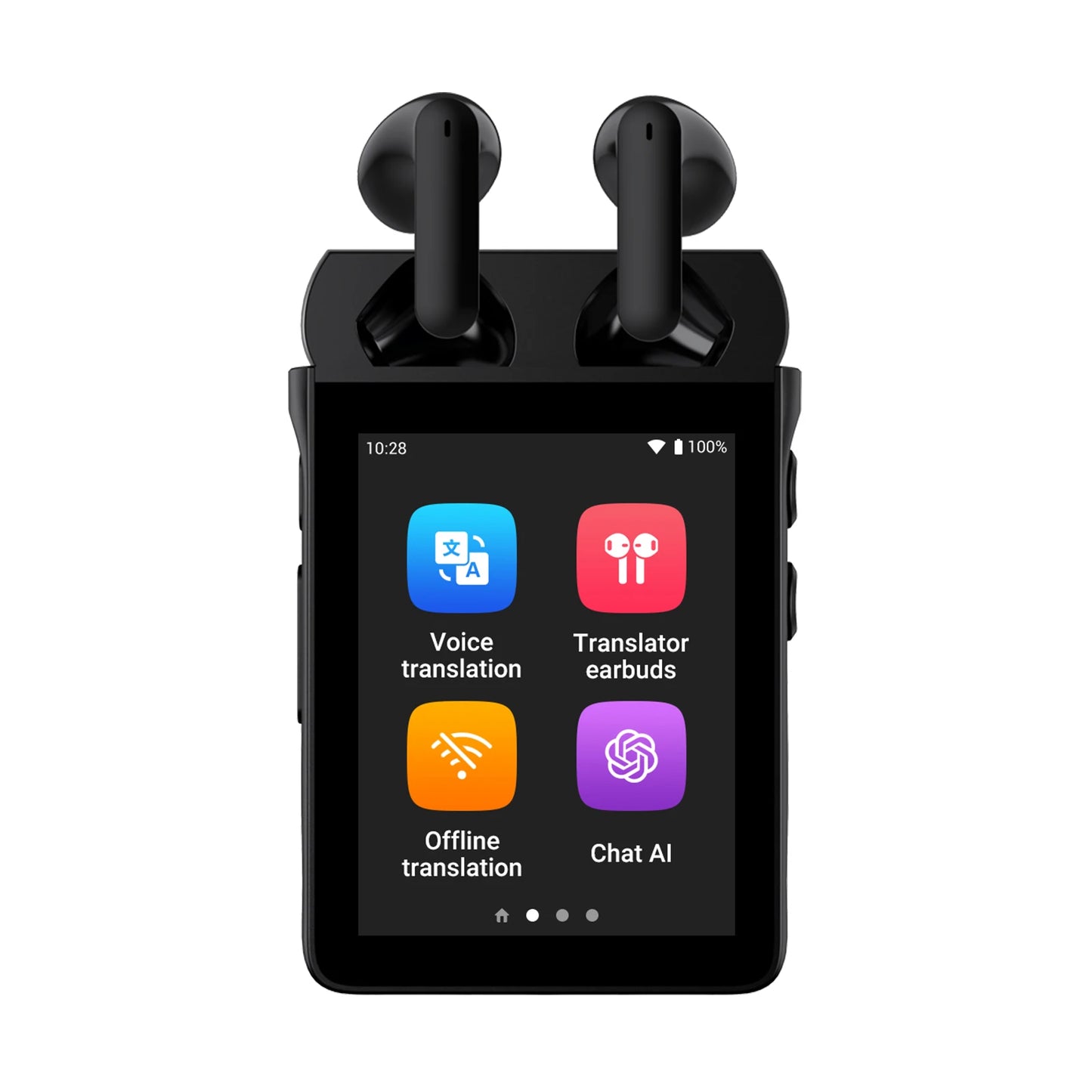 Wooask A9S AI Translator Earbuds Real Time Translation for Travel and Business