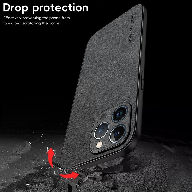 DIXSG Luxury Leather Phone Case For iPhone Pro Max