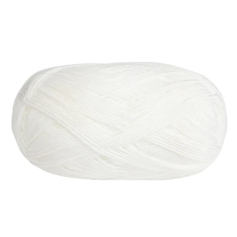 Cotton Bamboo Blend Yarn Hand Knitting Crochet DIY Sweater Dolls