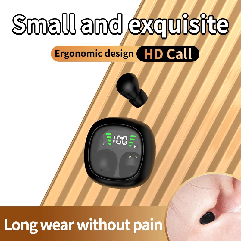 Shuke TWS Mini Bluetooth Earphones In Ear Headphones With Mic