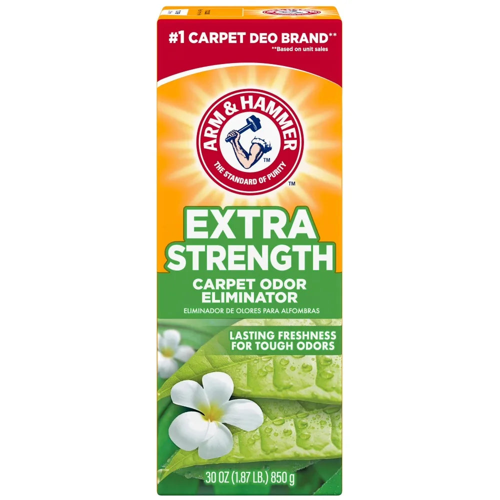 Arm Hammer Carpet Odor Eliminator Fresh Scent Baking Soda Powder