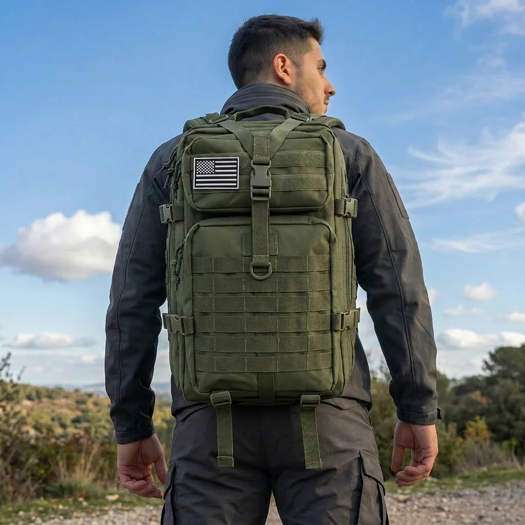ReFire Gear Tactical Molle Backpack For Outdoor Hiking And Camping