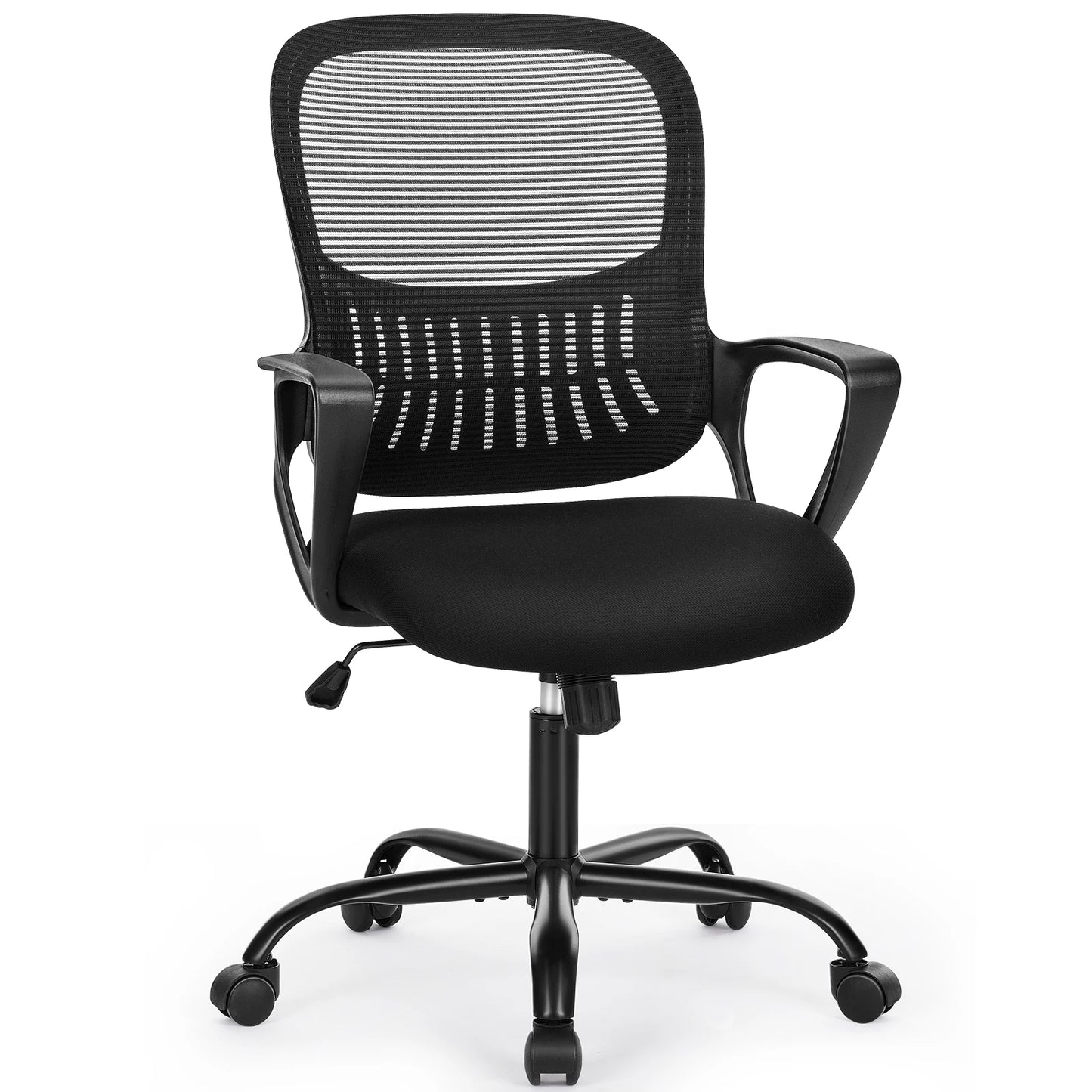 JHK Ergonomic Mid Back Mesh Office Chair With Lumbar Support
