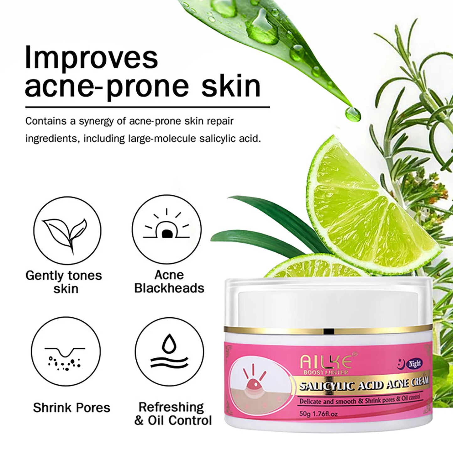 AILKE Natural Skin Brightening Set For Moisturizing And Whitening