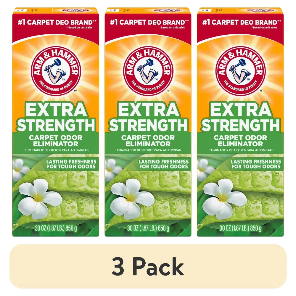 Arm Hammer Carpet Odor Eliminator Fresh Scent Baking Soda Powder