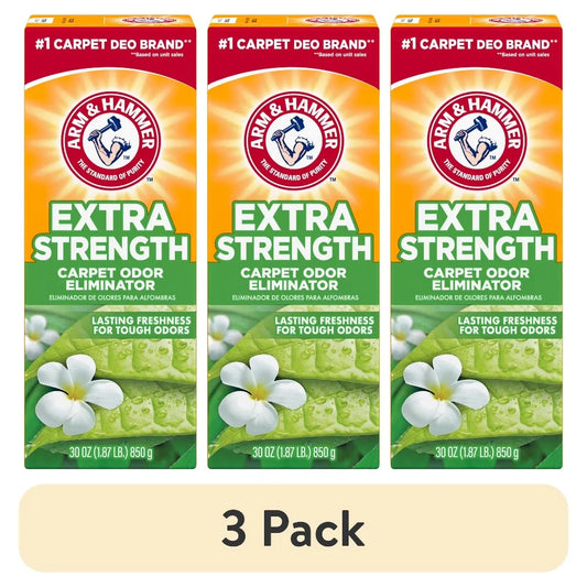Arm Hammer Carpet Odor Eliminator Fresh Scent Baking Soda Powder