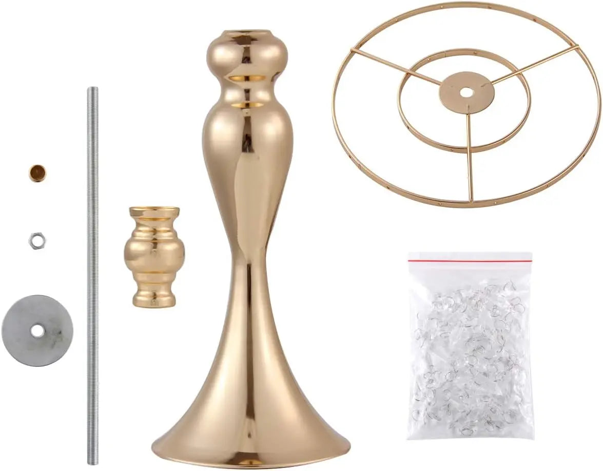 Metal Vases For Wedding Centerpieces Set Of 4 Trumpet Stand