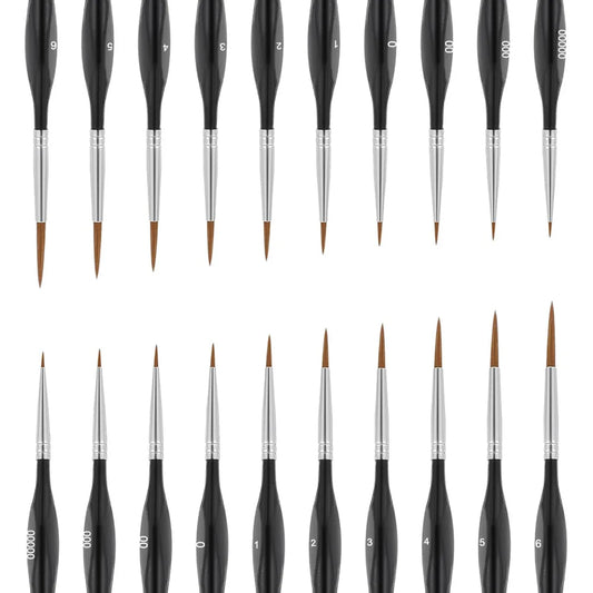 Lonely Finger Fine Detail Paint Brush Set For Miniatures
