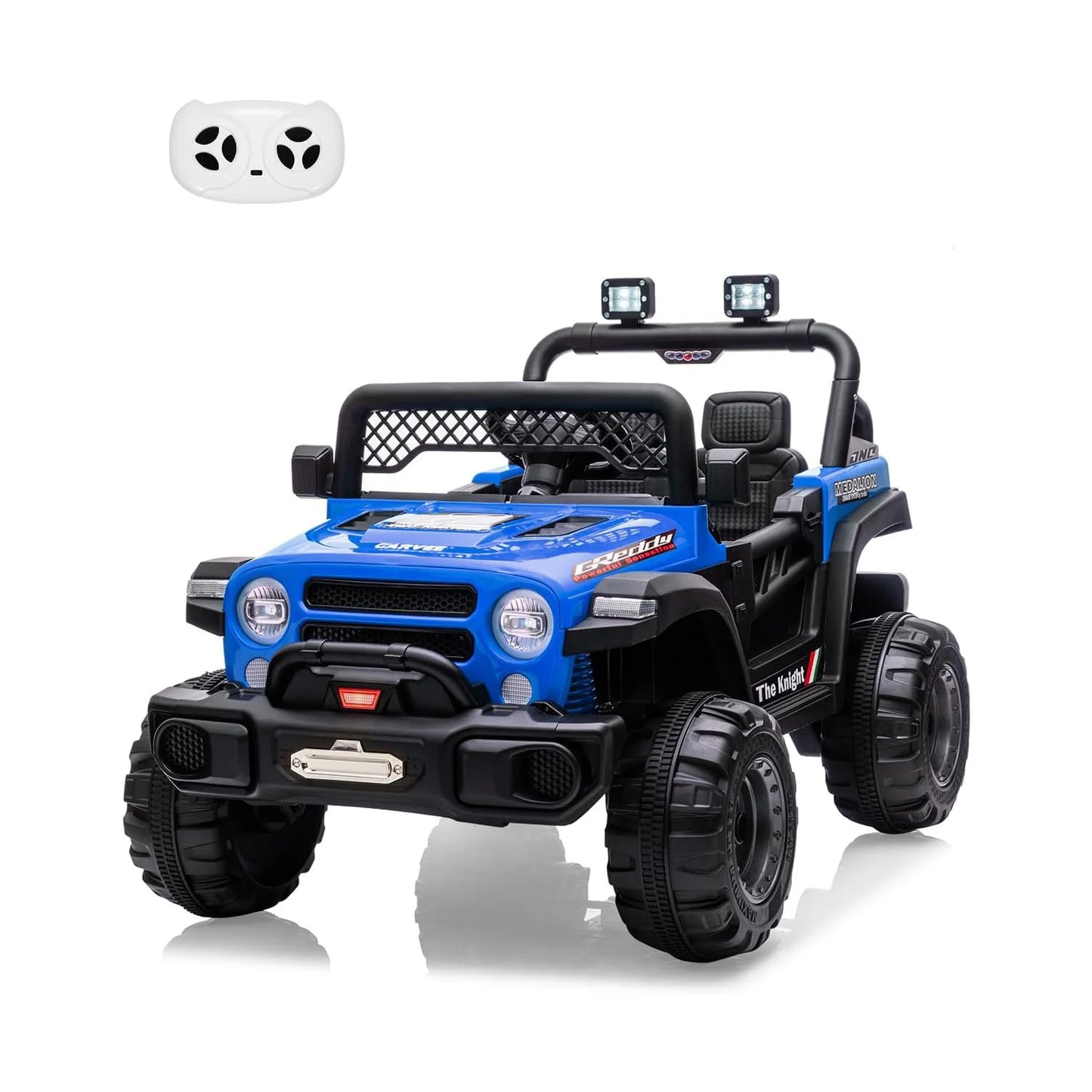 HiMISS 12V Kids Ride On Car Remote Control Music Lights