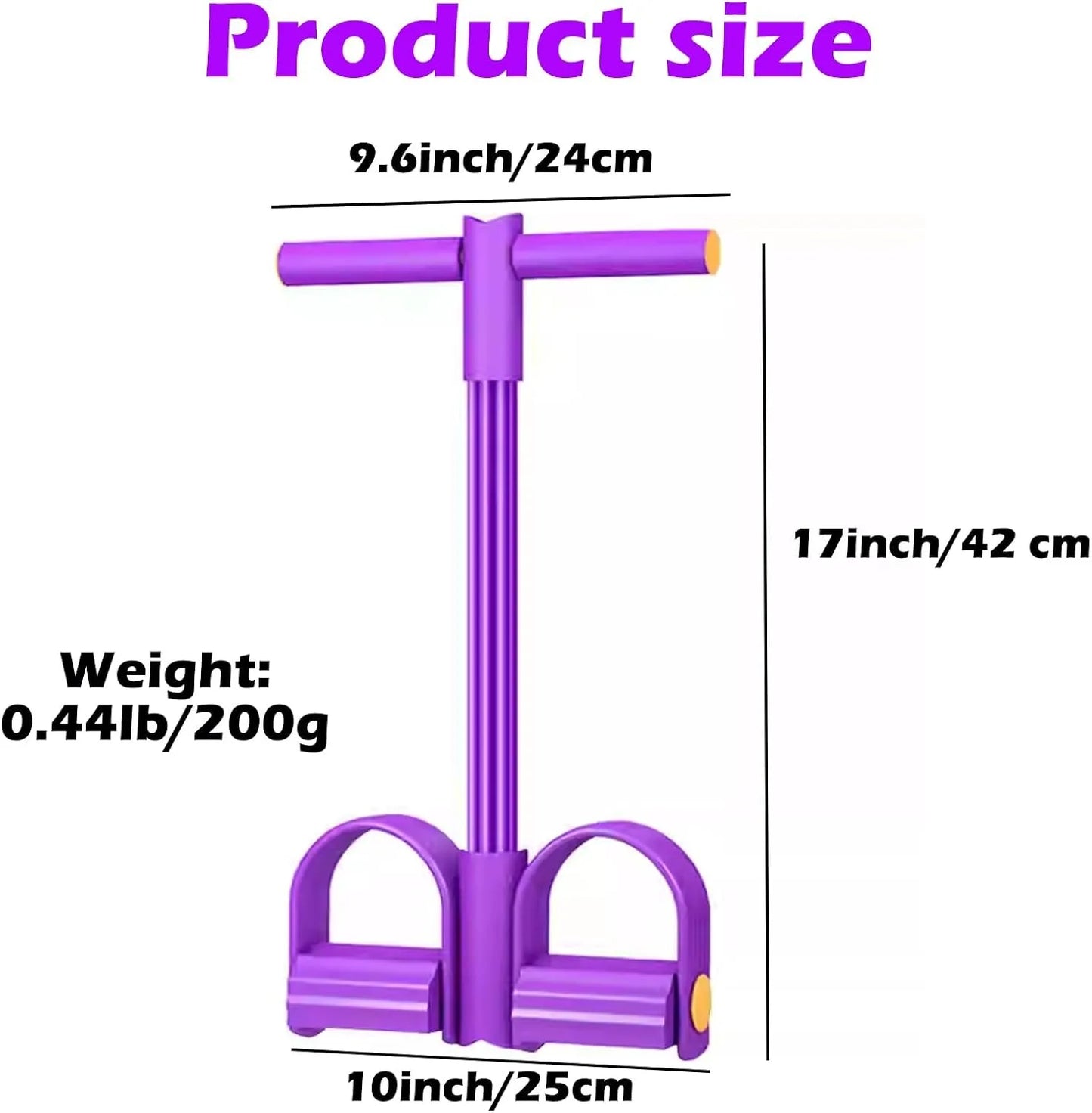 Multifunctional Yoga Pedal Resistance Band for Home Workouts
