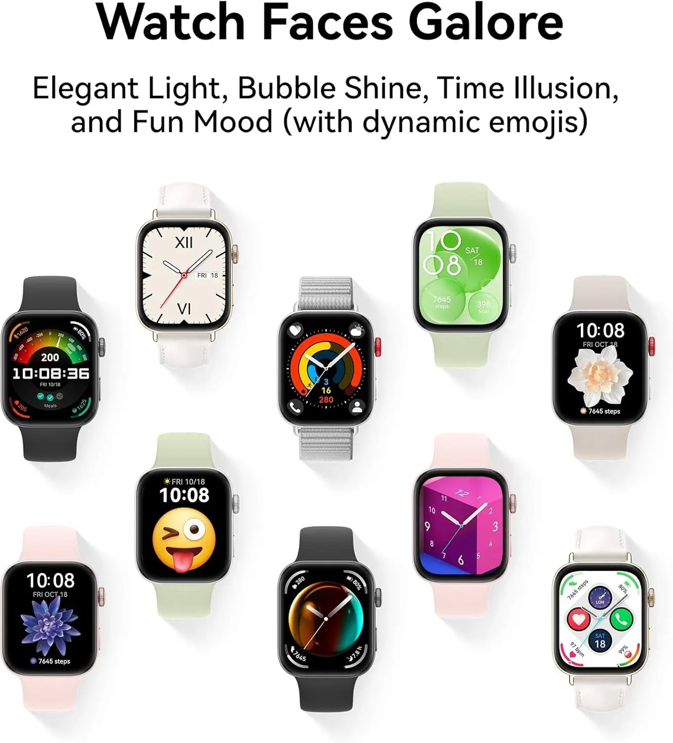 Huawei Watch Fit 3 Smartwatch AMOLED Display Fitness Tracking