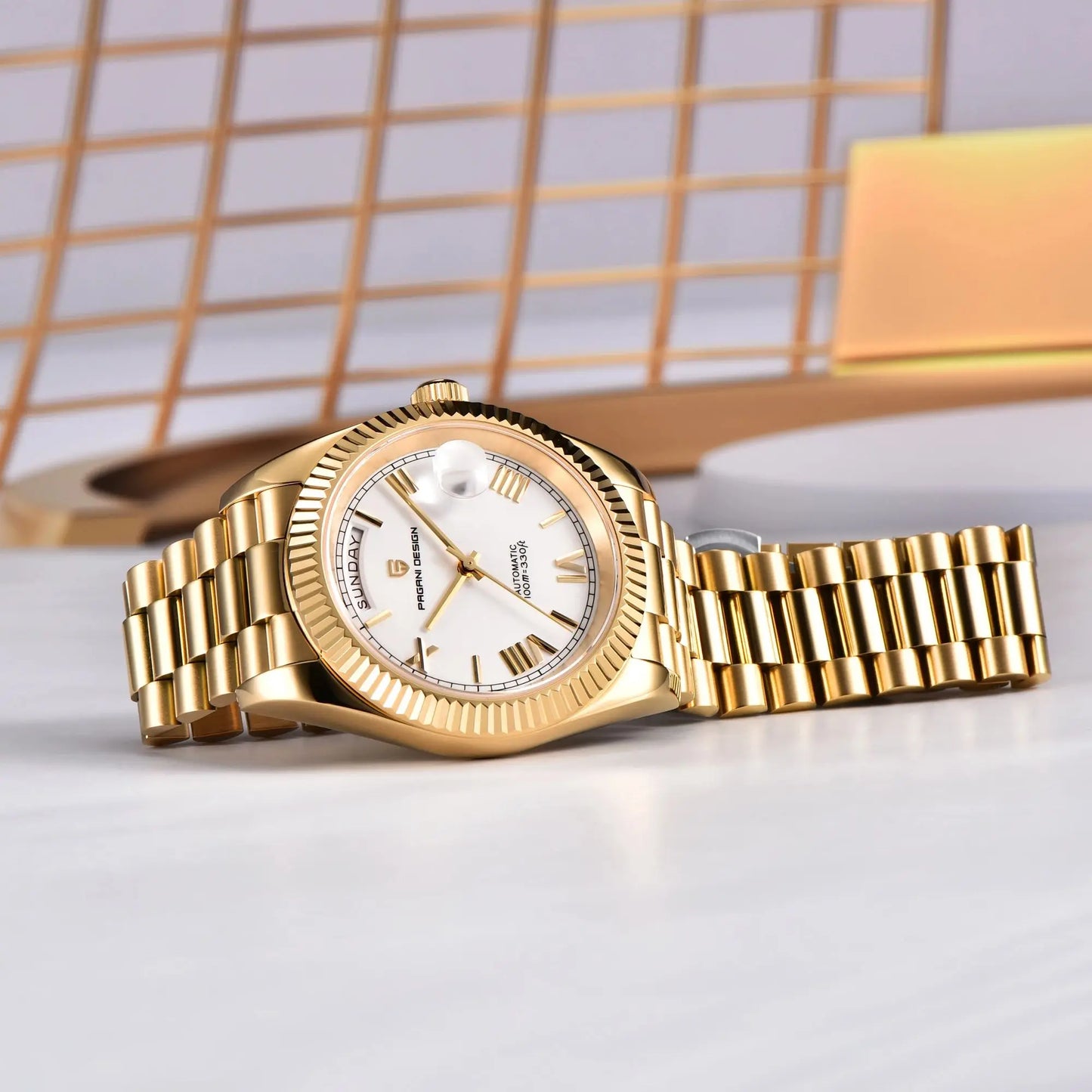 PAGANI DESIGN DD36 Automatic Mechanical Watch For Men Sapphire Glass