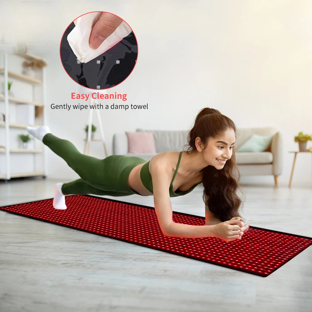 Electronic Full Body Red Light Therapy Mat For Pain Relief