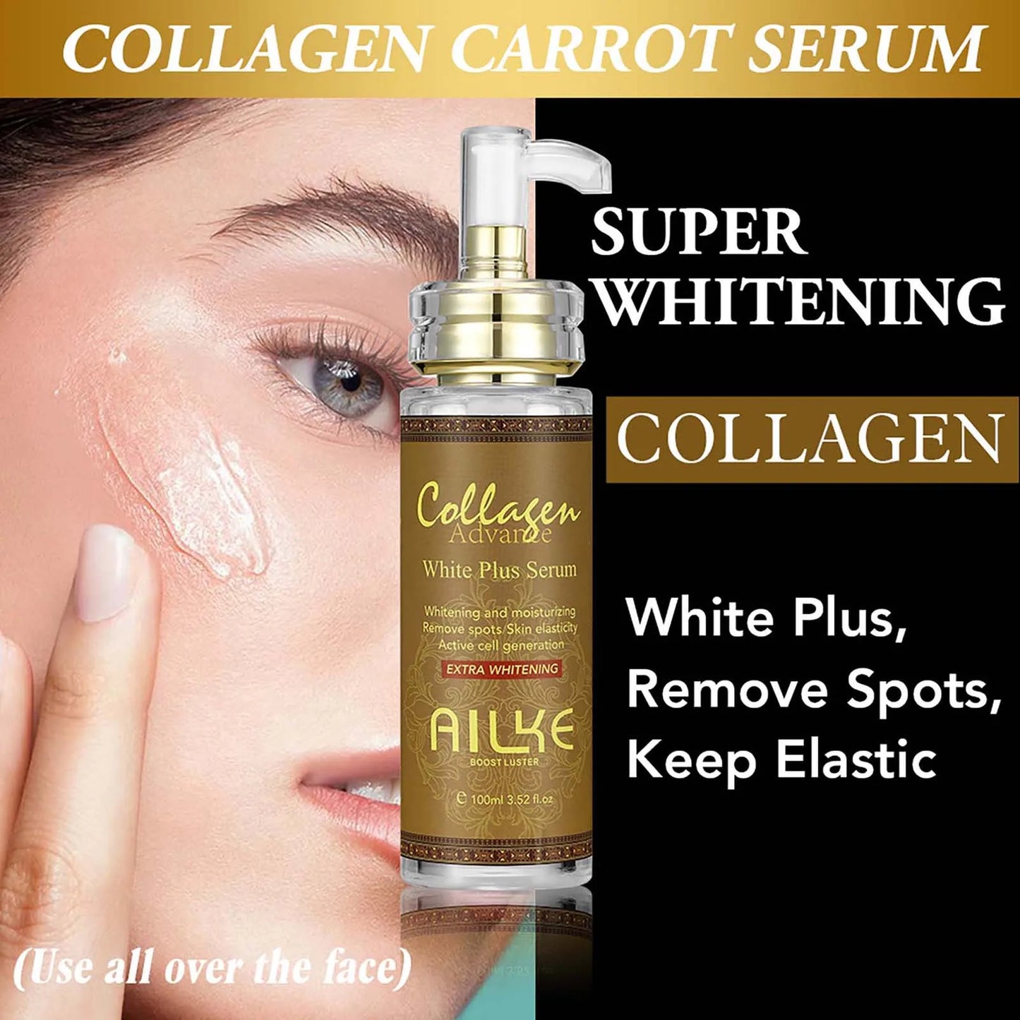 AILKE Collagen 5 in 1 Skin Care Kit Rejuvenates Face