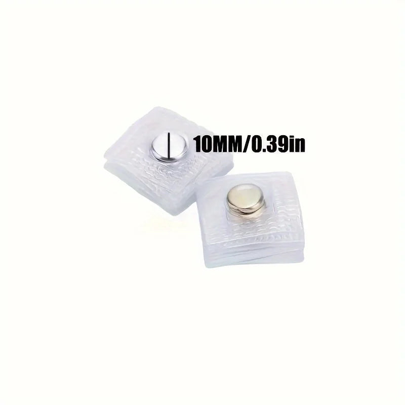 10 Pack Invisible Magnetic Snap Fasteners for Clothing and Bags