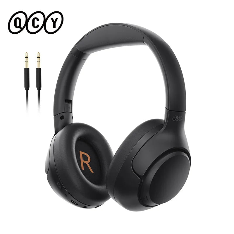 QCY H3 ANC Wireless Headphones Bluetooth 5.4 Hi-Res Audio 60H