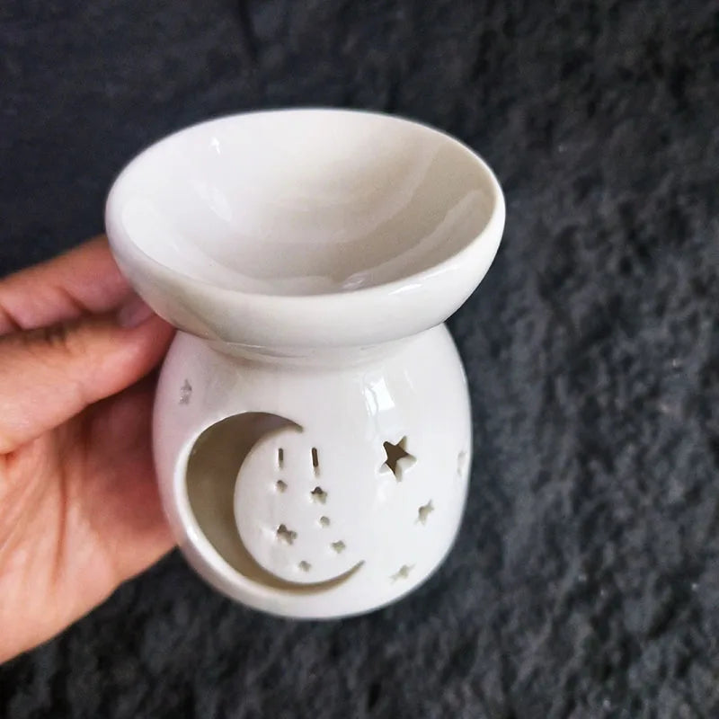 Ceramic Incense Burner Aromatherapy Heater For Essential Oils And Reed Diffusers