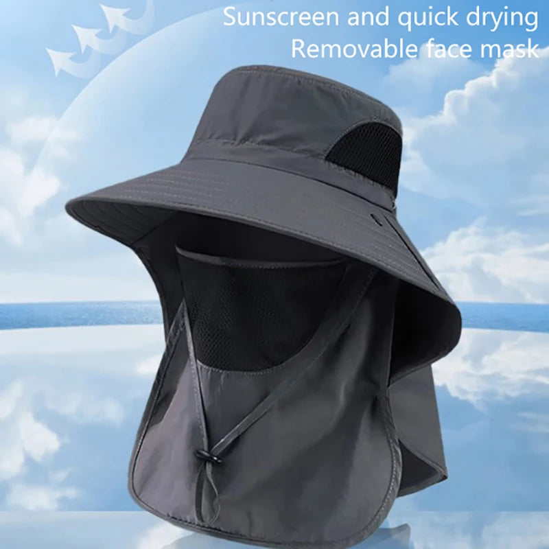 UV Protection Summer Sun Hat For Men Women Hunting Fishing