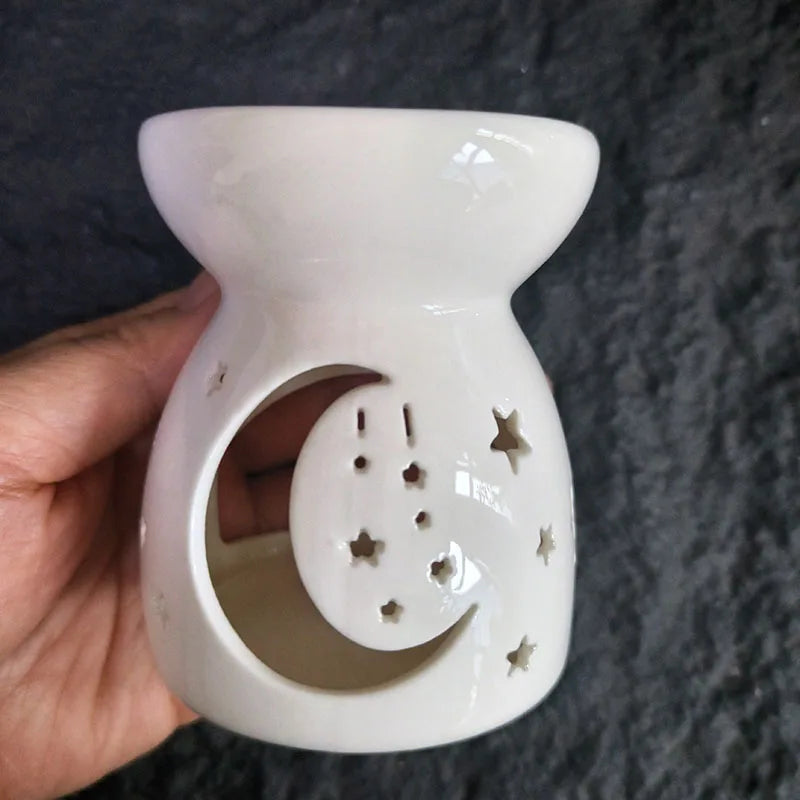 Ceramic Incense Burner Aromatherapy Heater For Essential Oils And Reed Diffusers