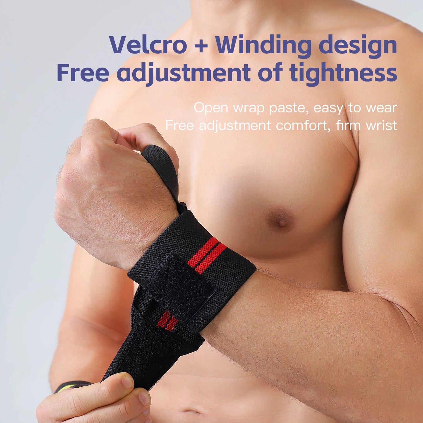 Wrist Support Wraps Straps For Extra Strength Weight Lifting