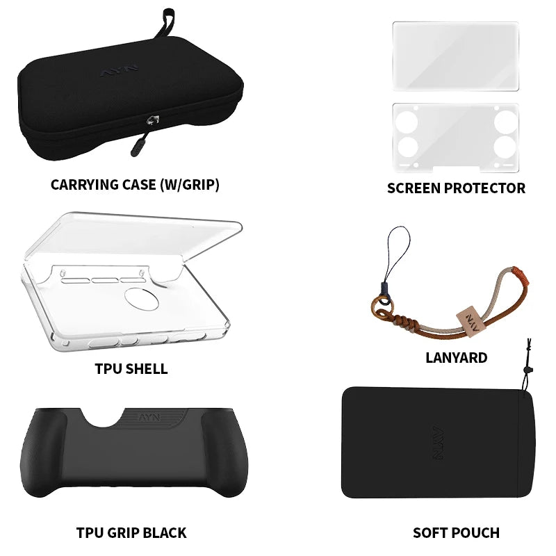 AYN THOR Flip Up Silicone Grip Protective Case For Handheld