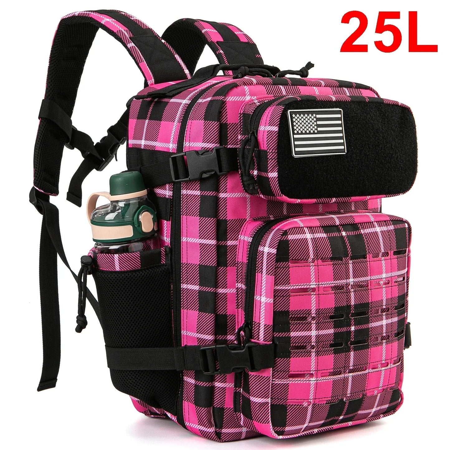ReFire Gear Tactical Molle Bug Out Bag Dual Cup Holder