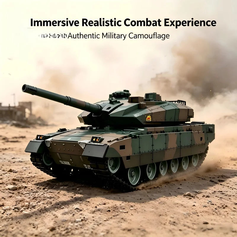 TONGLI RC Battle Tank With Turret Rotation And Sound Effects