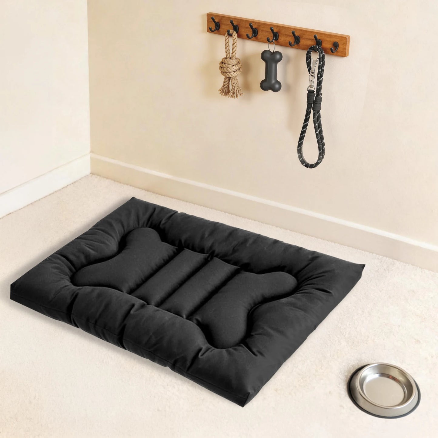 Waterproof Indestructible Chew Proof Dog Crate Bed For Pets