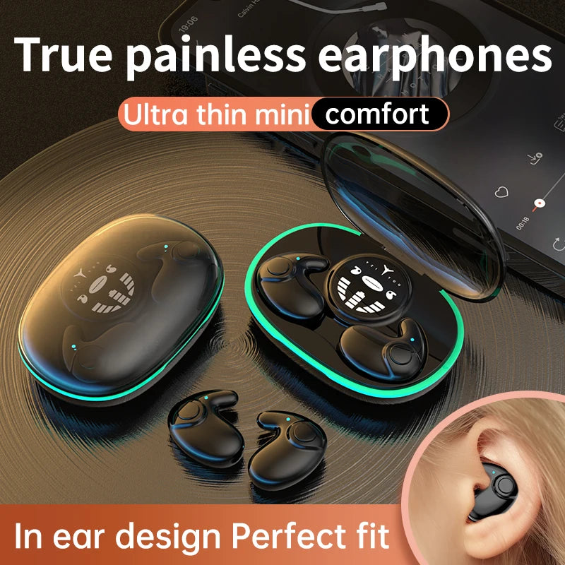 SHUKE SK MD558 Invisible Earbuds Sleep Headphones Bluetooth 5.3
