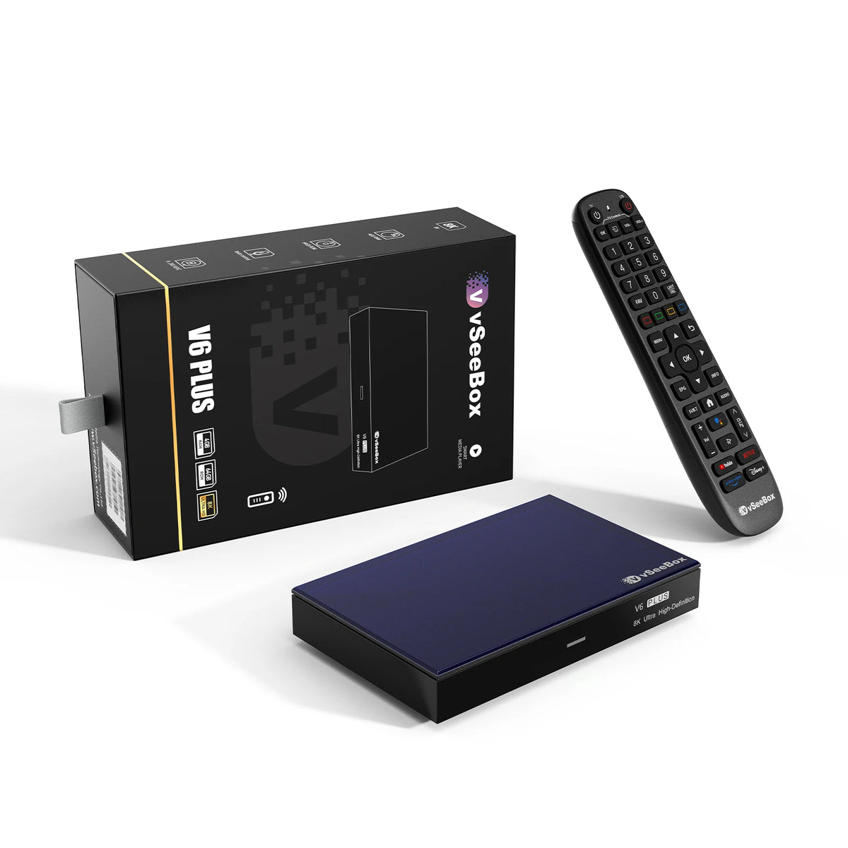 VseeCzydore V6 Plus Android Tv Box 8K Hd Voice Control