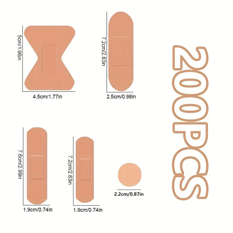 Stretch All Shape Fabric Bandages Invisible Wound Strips
