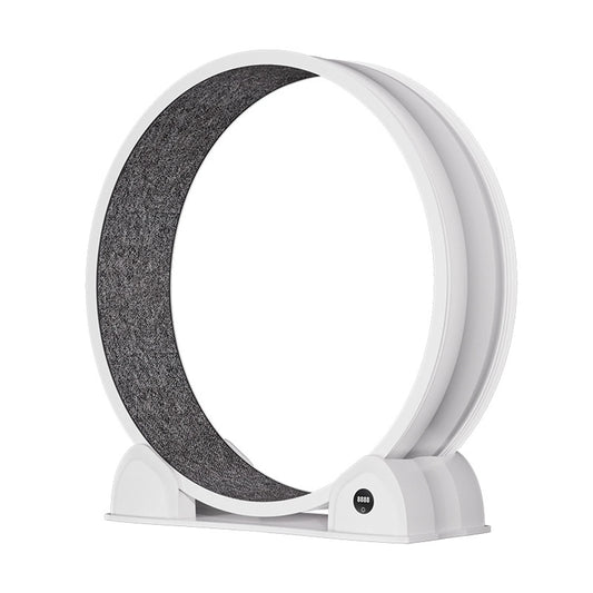 HiMISSCN Cat Exercise Wheel For Indoor Cats - Quiet ABS Wheel Treadmill With Pedometer