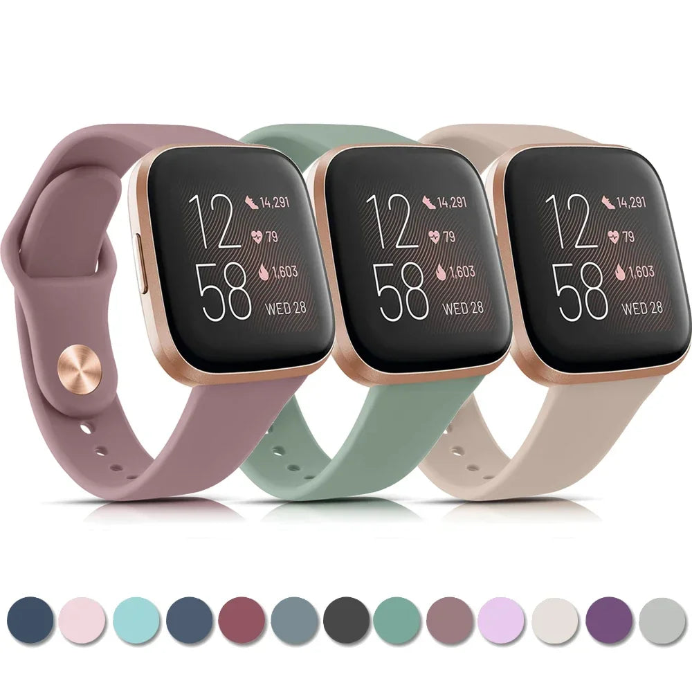 Tobfit Silicone Watch Band for Fitbit Versa Lite and Sense