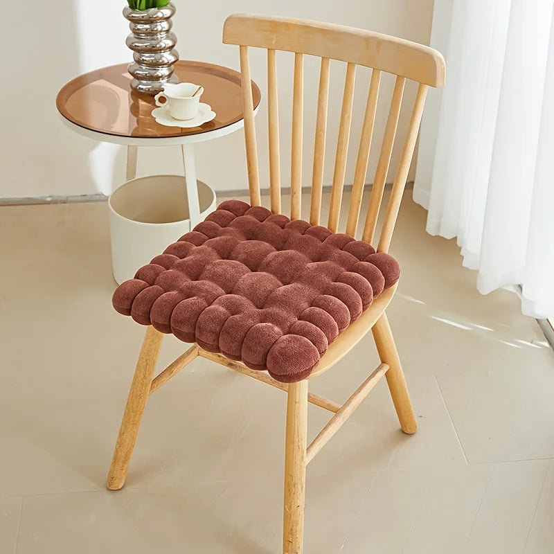 Biscuit Shape Plush Cushion Pillow For Home Or Office Use