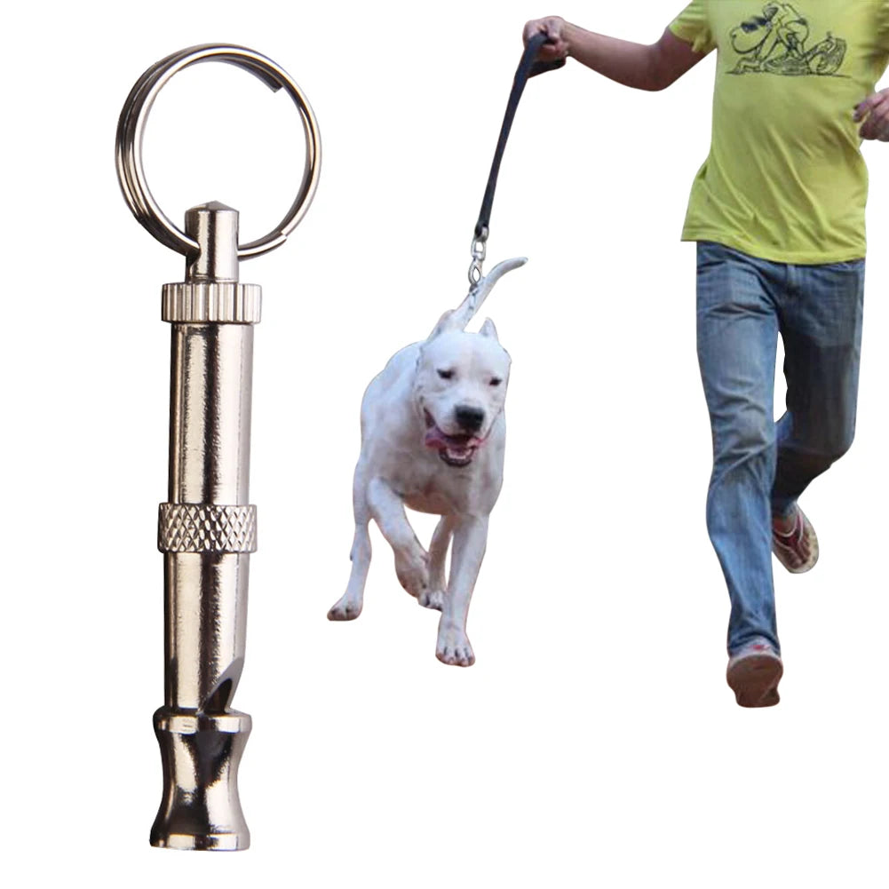 Ultrasonic Dog Whistle Keychain For Bark Control And Training