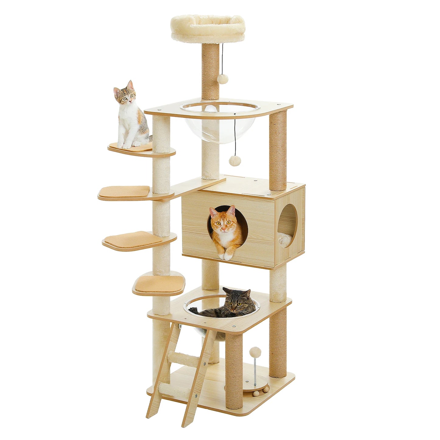 PAWZ Ro Multi Level Cat Tree Indoor Tower Scratching Posts