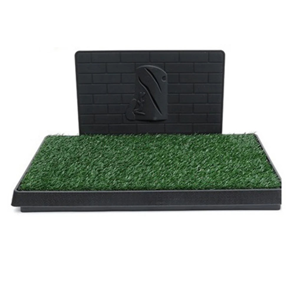 MOJOYCE Dog Grass Pad With Large Tray Reusable Indoor Potty