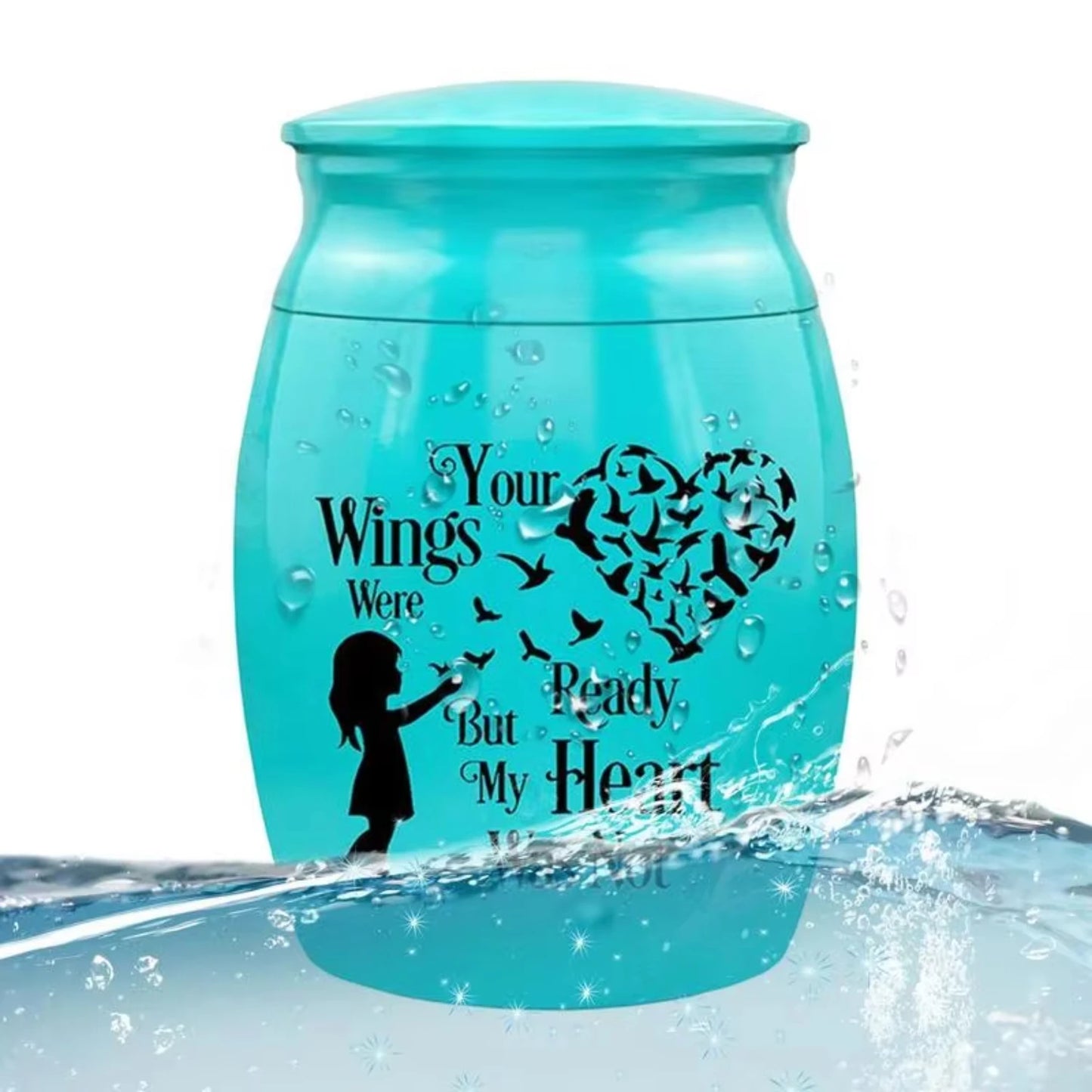 Small Pet Cremation Urn For Personalized Memorial Keepsake