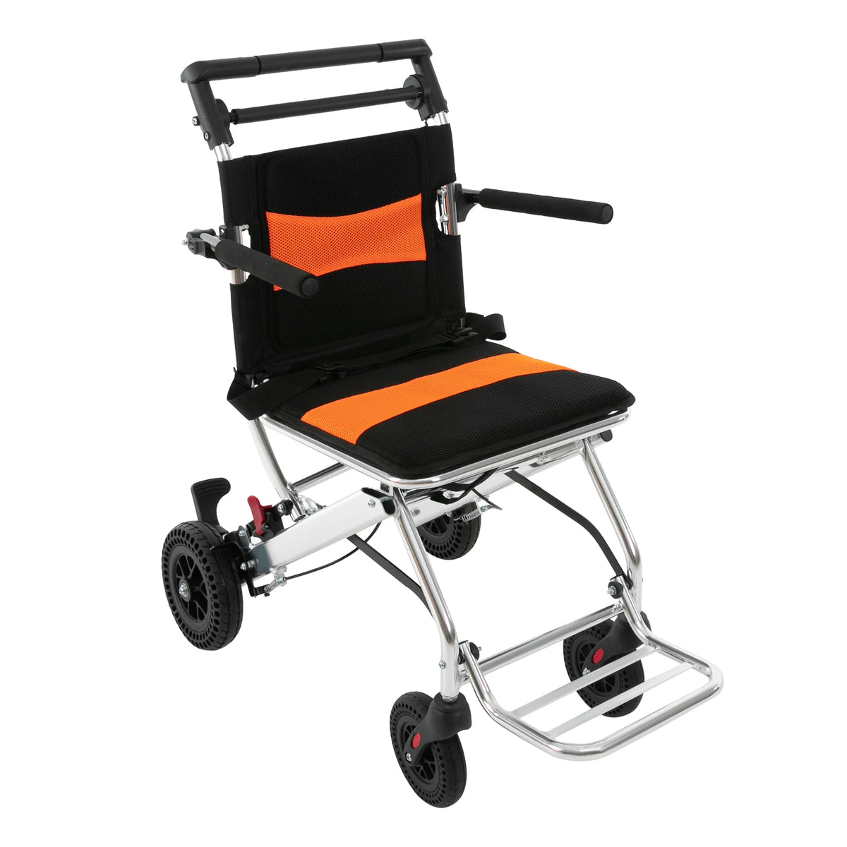 Portable Folding Wheelchair for Seniors and Adults Lightweight Transport Chair