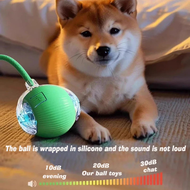 Dog Interactive Ball Toy Automatic Rolling Ball For Dogs
